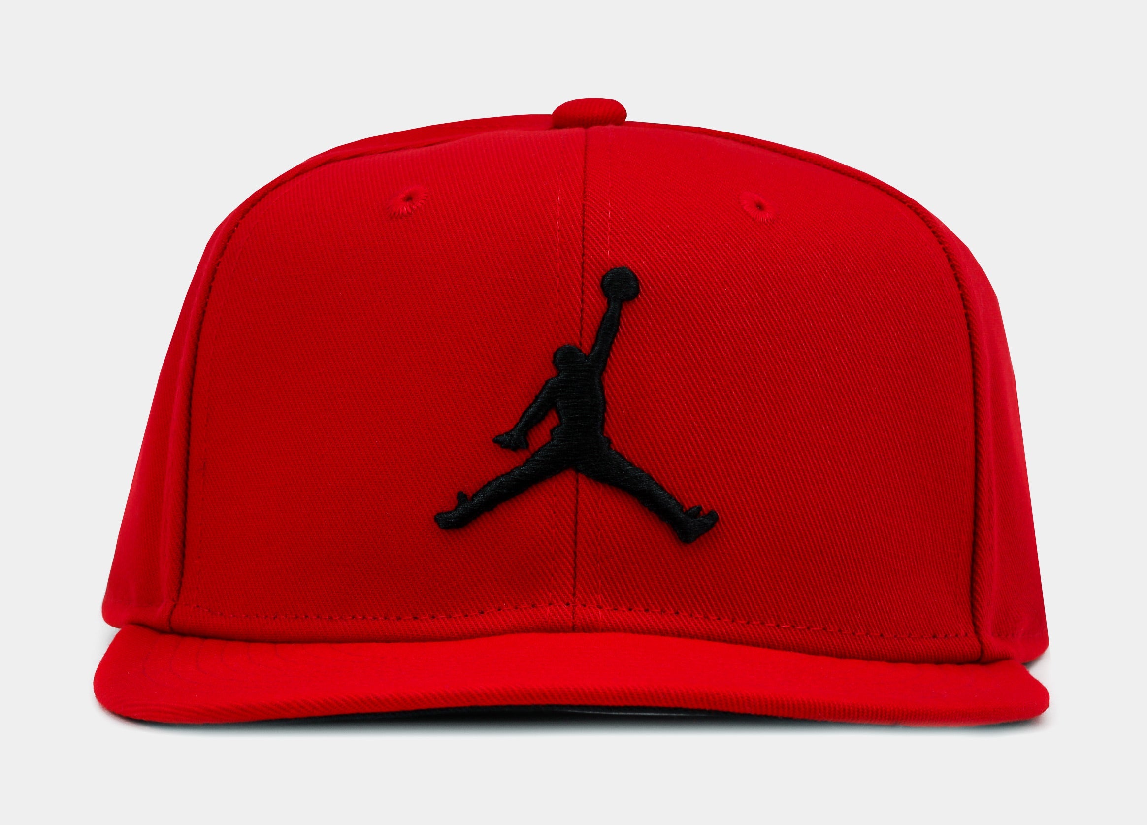 Jumpman Pro Snapback Mens Hat (Red/Black)