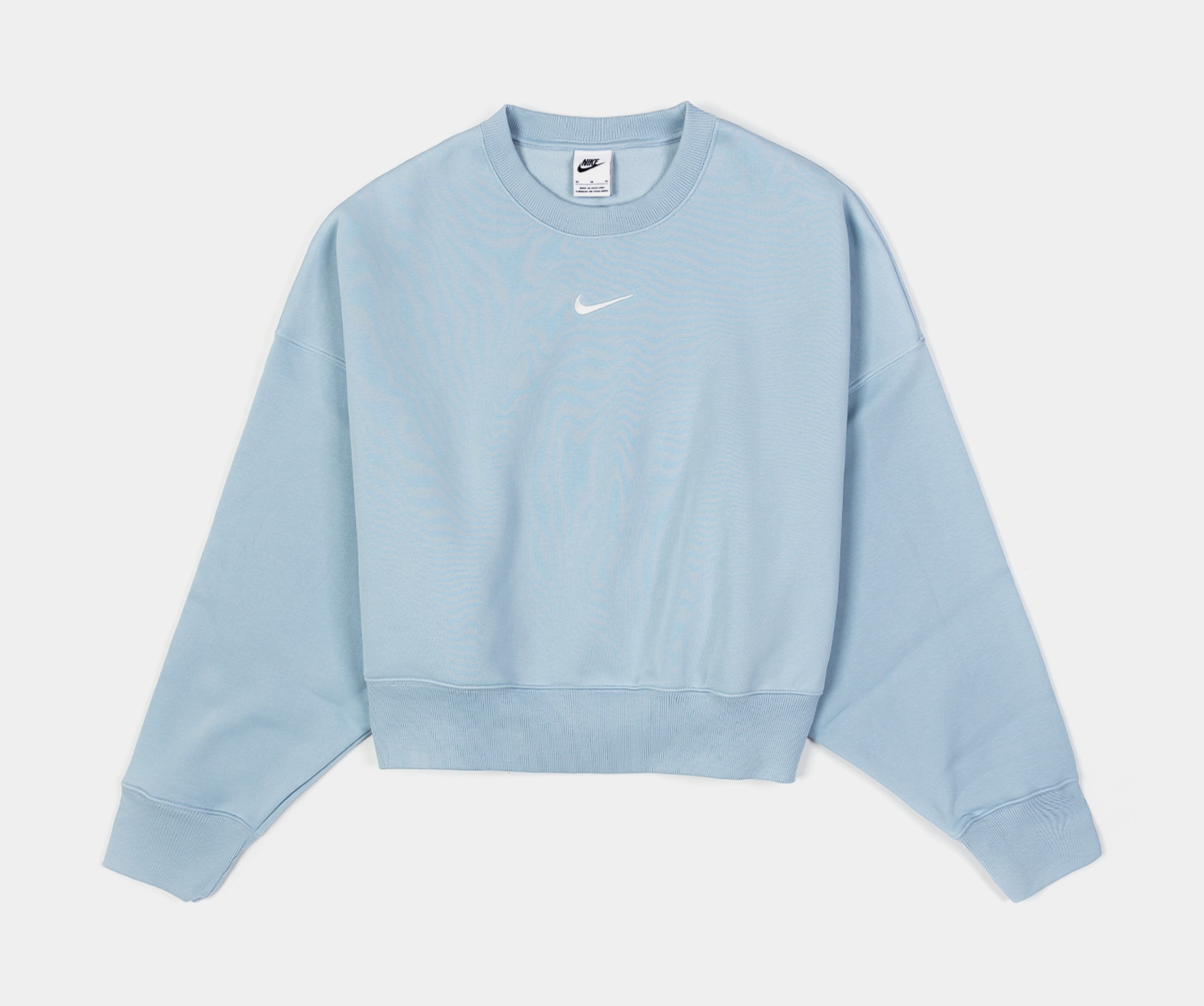 NSW Phoenix Fleece Oversized Womens Crewneck (Blue/White)